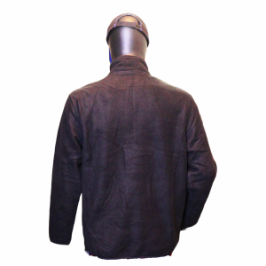 Schwarze Jacke von hinten gesehen
