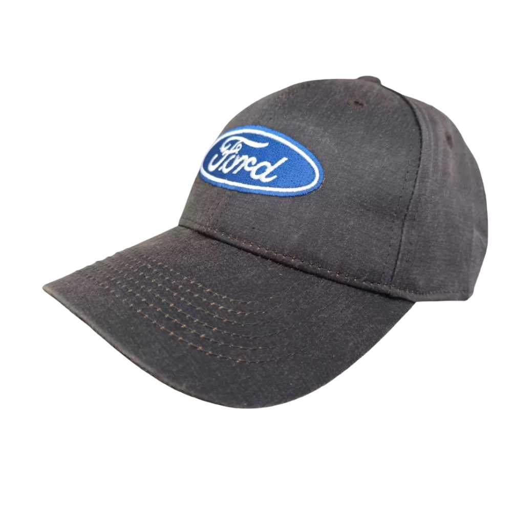 Ford-Mustang-Shop - Ford Basecap - brown - 01 Braunes Ford-Basecap mit Logo