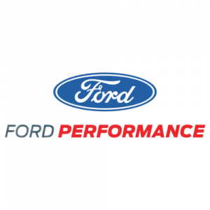Ford Performance Logo in Blau und Rot