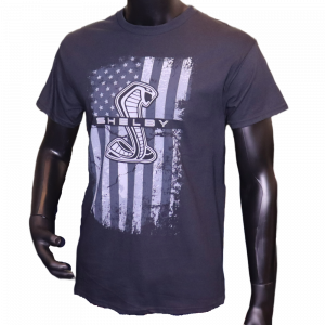 Schwarzes Shirt mit Shelby-Logo