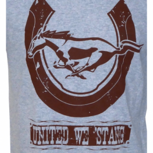 Pferd im Hufeisen, United We Stang