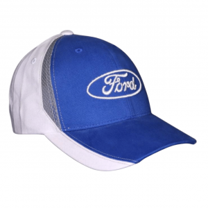 Ford-Basecap in blau-weiss