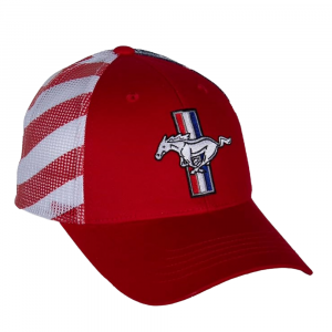 Ford-Mustang Trucker-Cap im Stars & Stripes Design