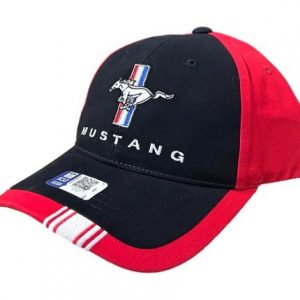 Ford-Mustang-Basecap mit Rally-Streifen